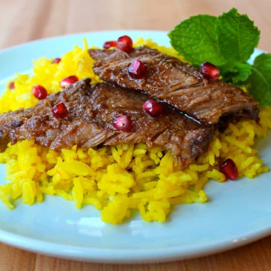 Pomegranate Molasses Brisket