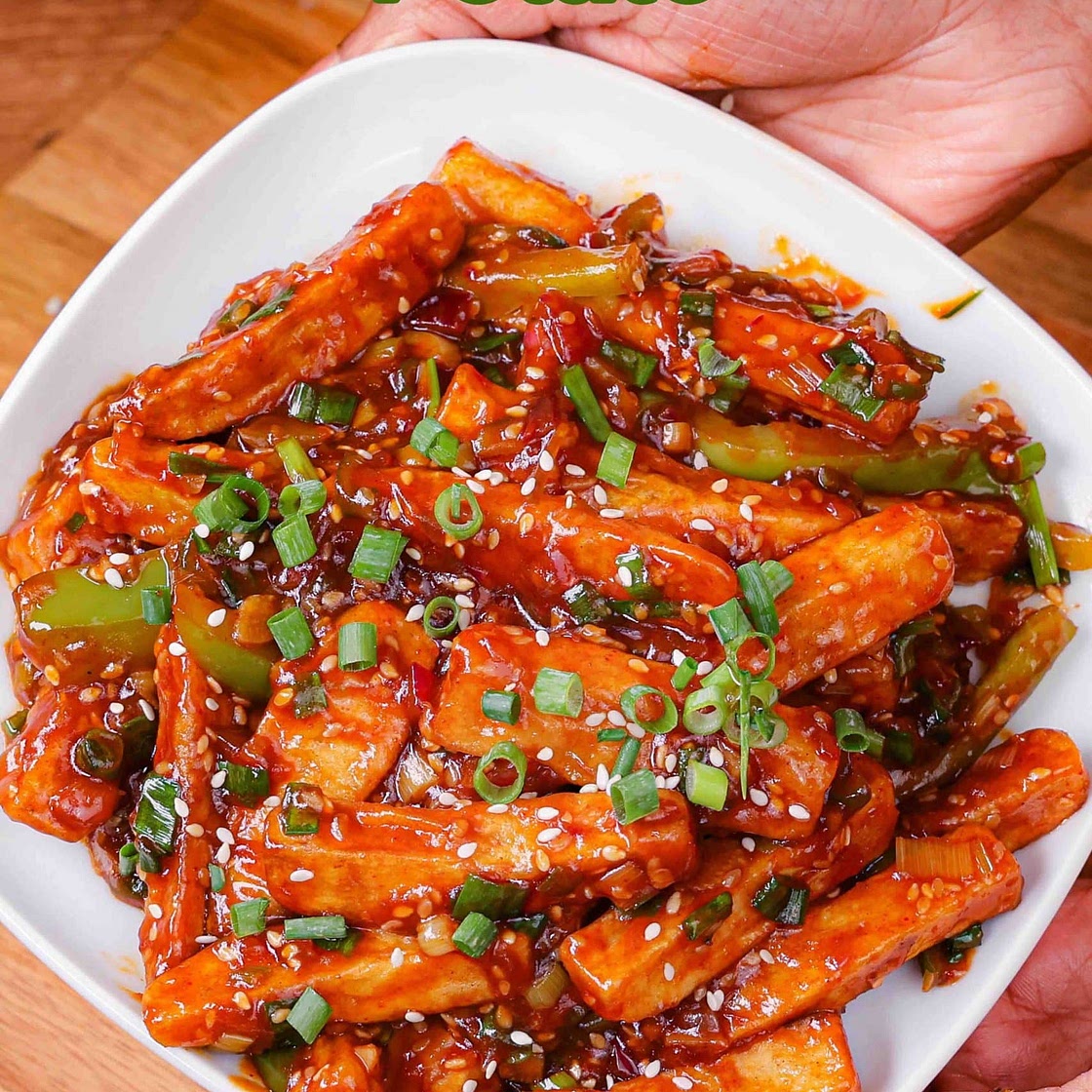 Honey Chilli Potato Recipe - Street Style with Secret Tips