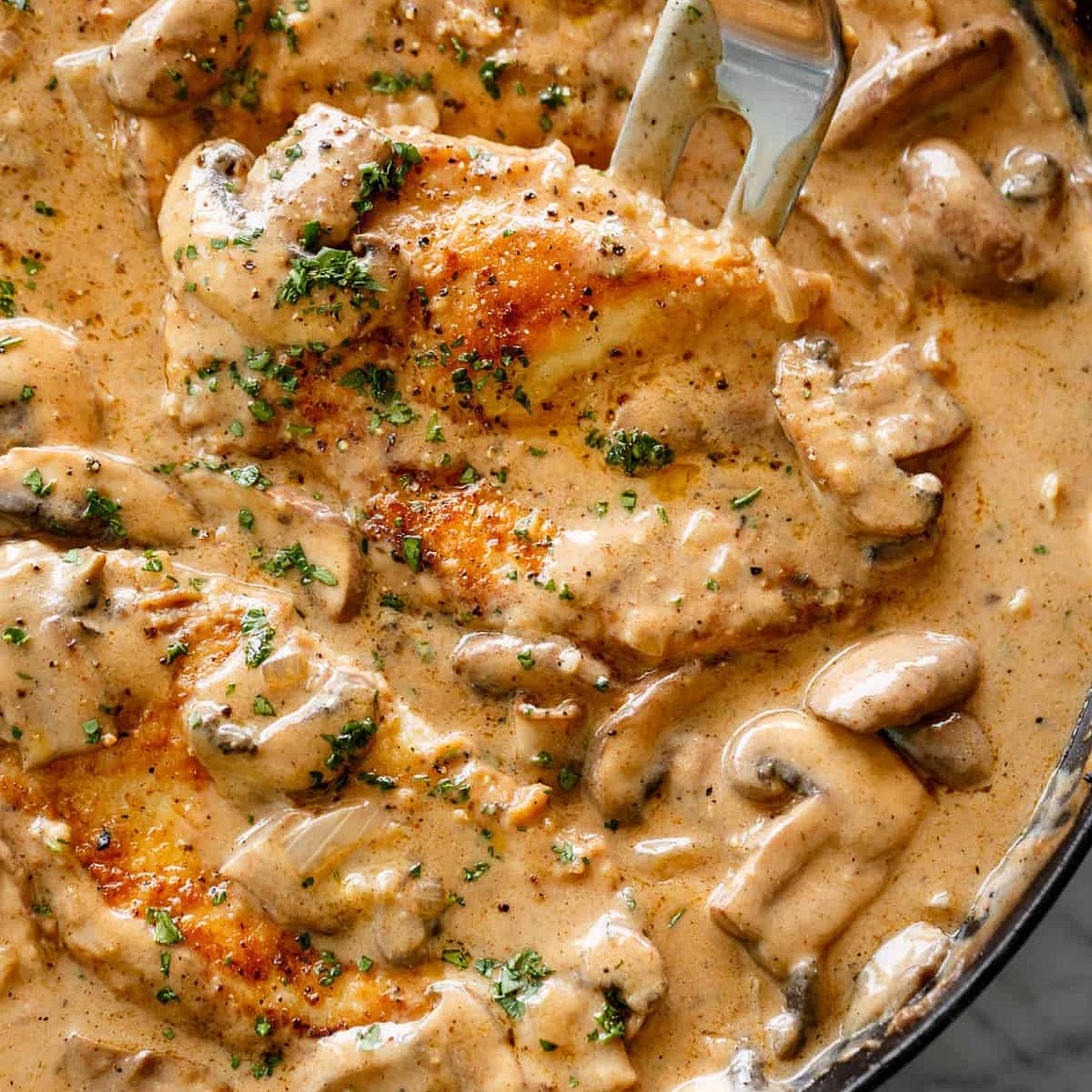 Chicken Stroganoff