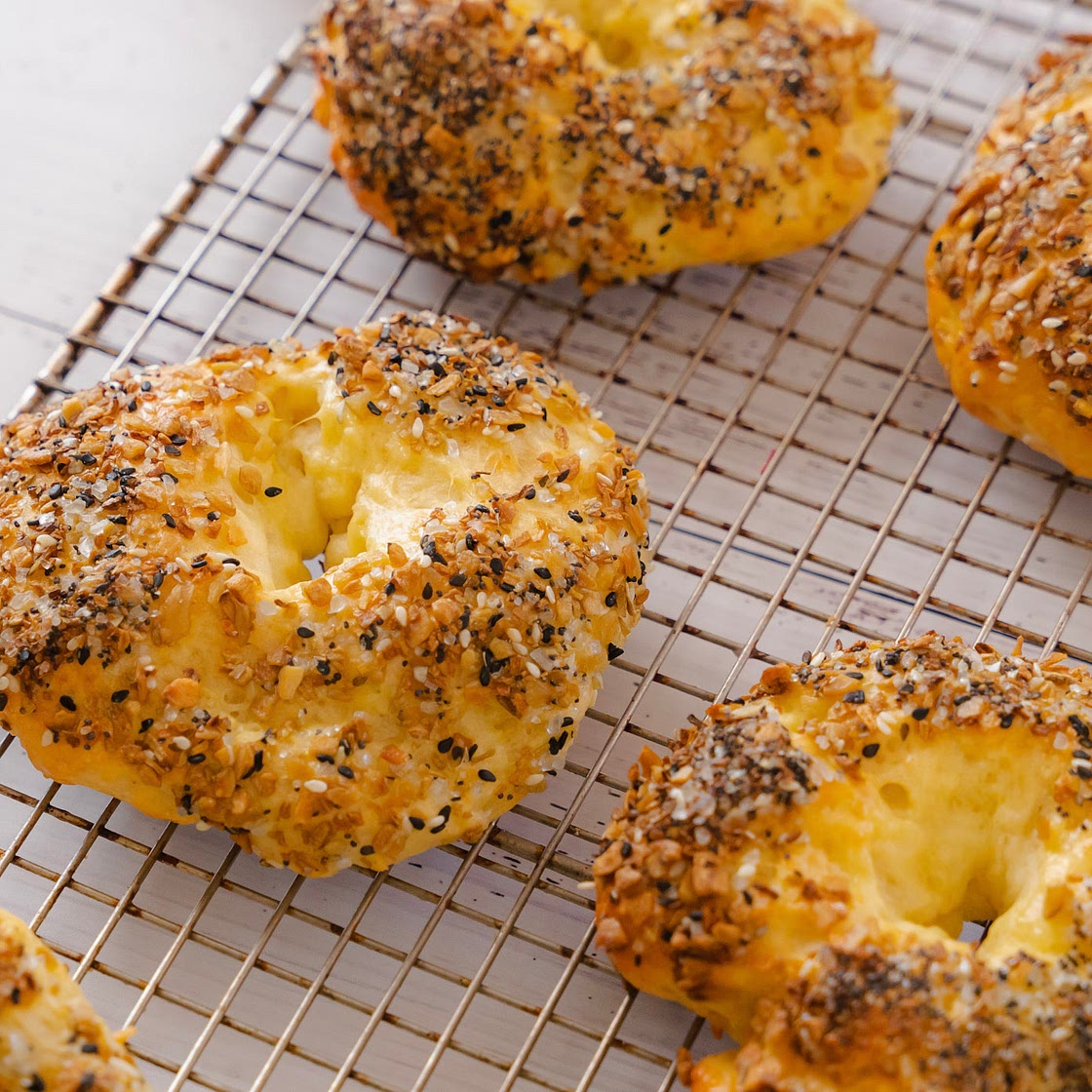 3 Ingredient Bagels