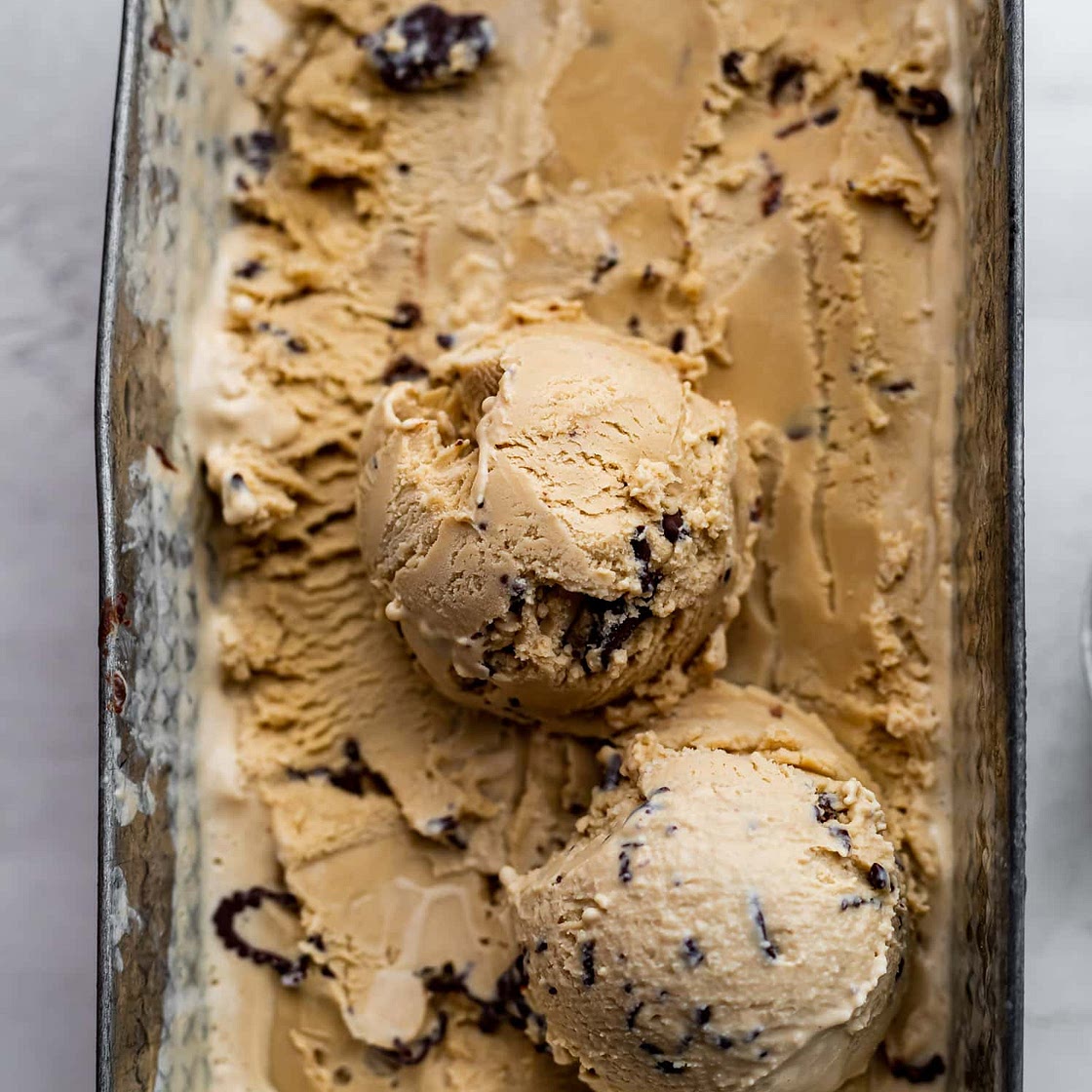Vietnamese Coffee Ice Cream (with Chocolate Chips)