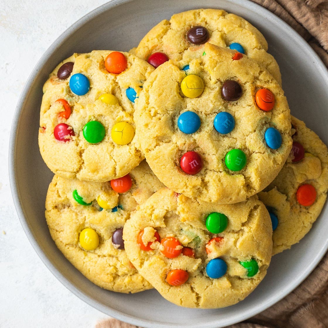 M&M Sugar Cookies