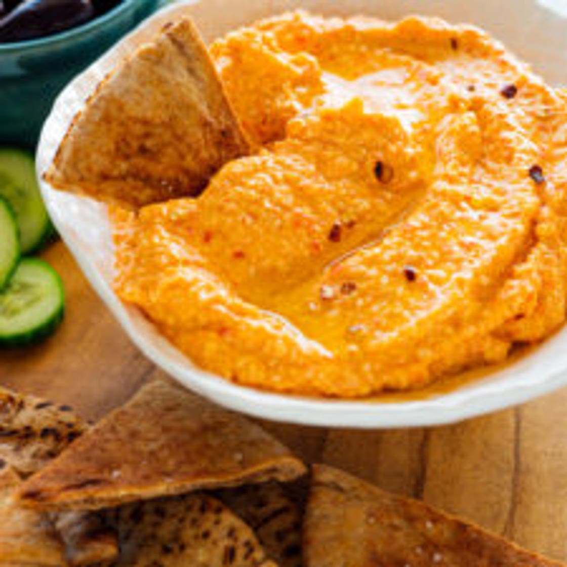 Spicy Red Pepper & Feta Dip (Htipiti)