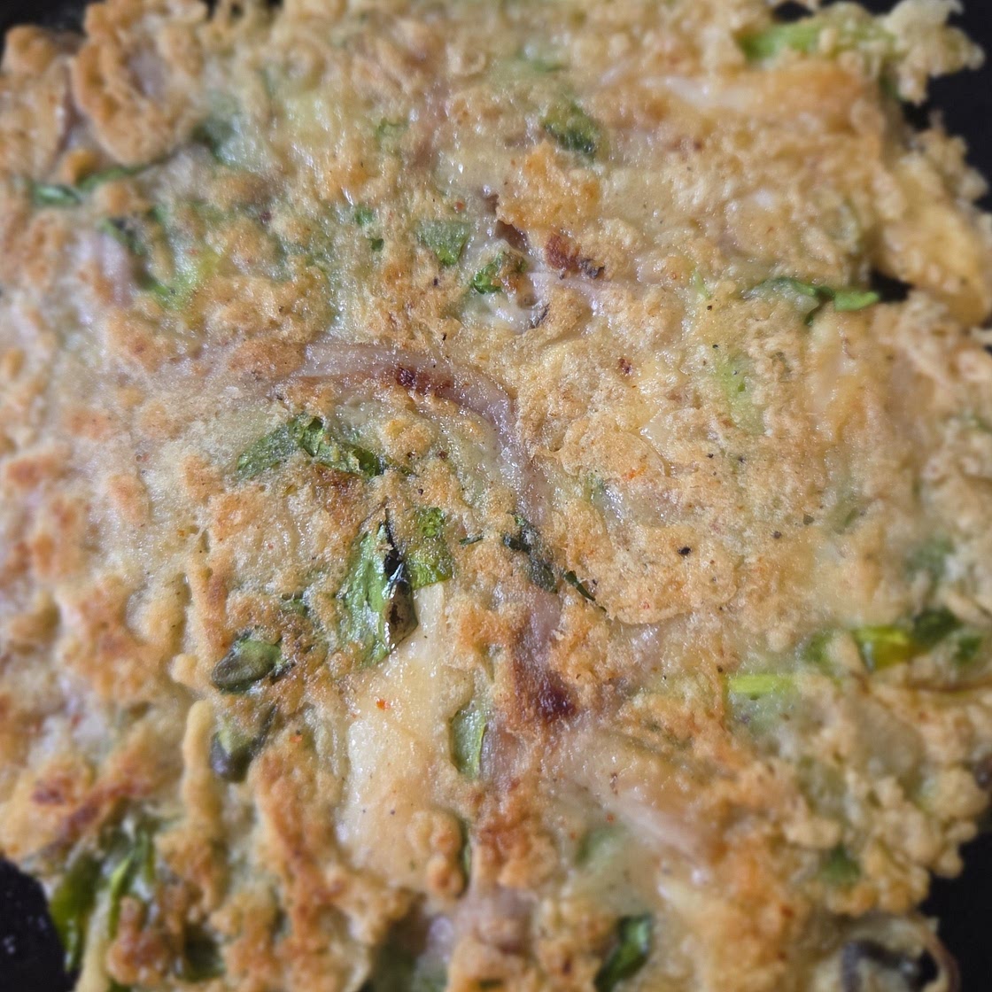 Turkey Kimchi Pancakes