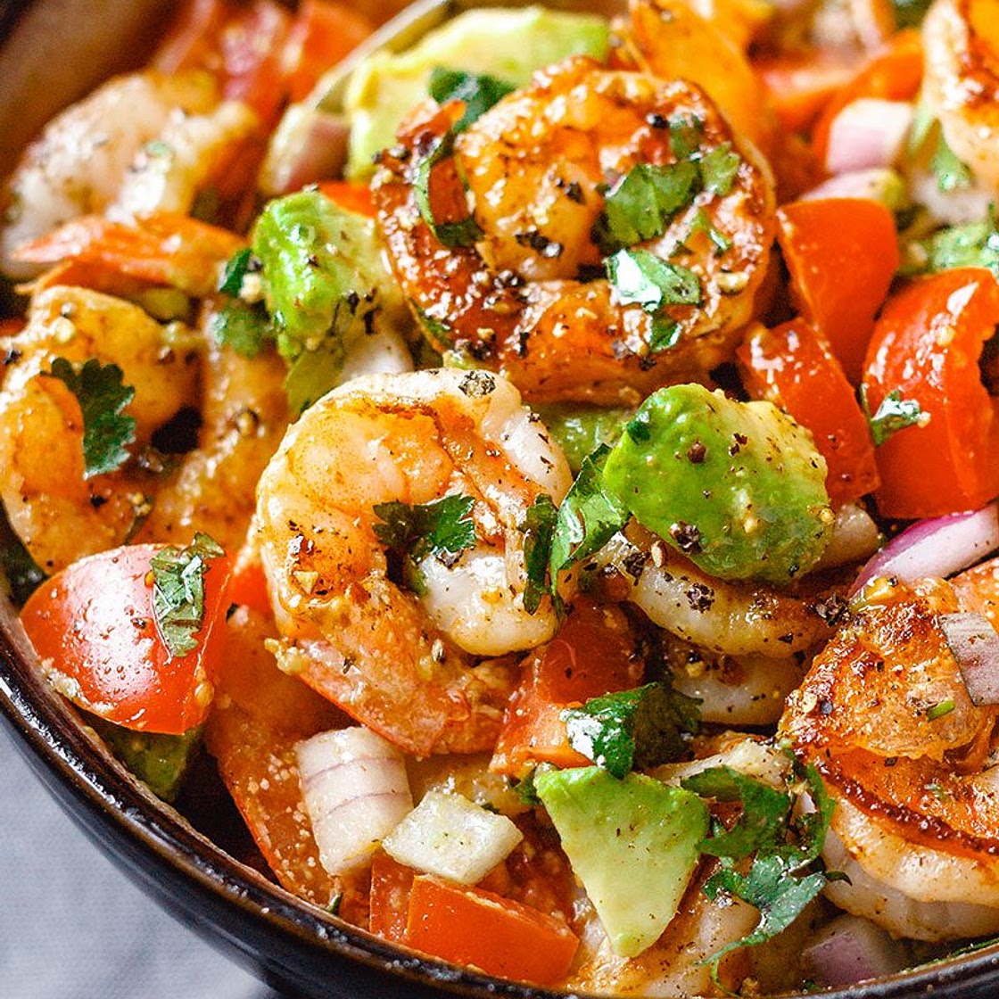 Shrimp Avocado Salad