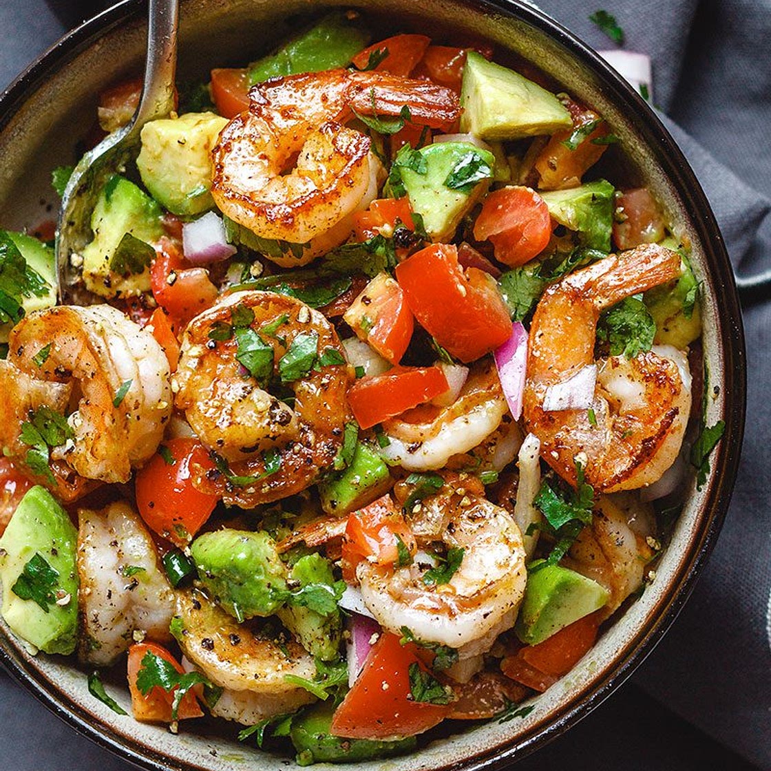 Shrimp Avocado Salad