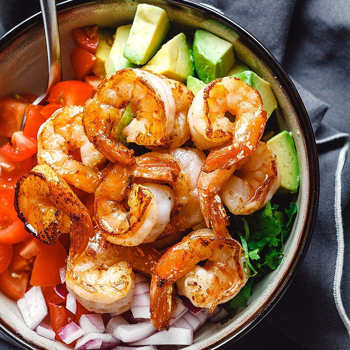 Shrimp Avocado Salad