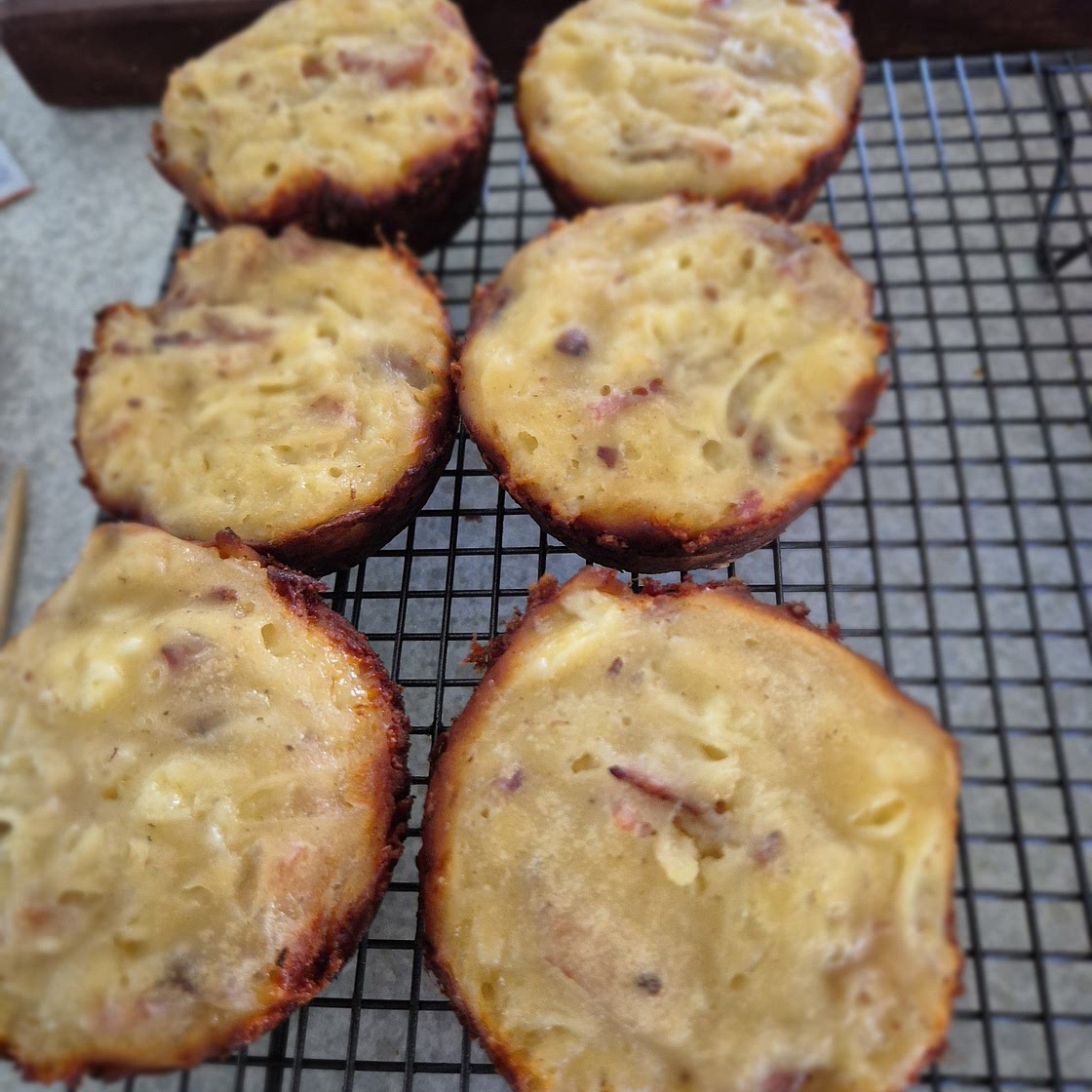 Bacon & Cheddar Cheese Muffins