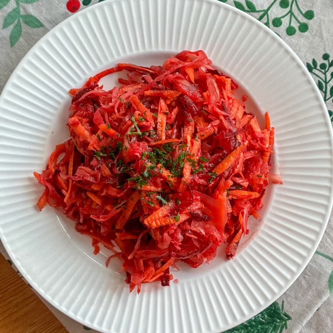 10 Min German Sauerkraut Salad (old-fashioned)