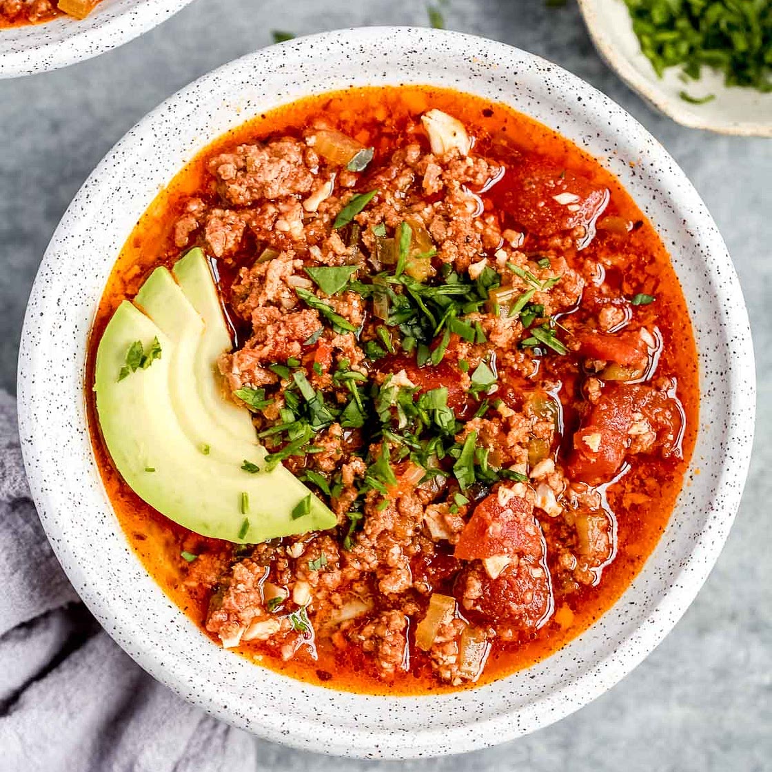 Instant Pot Keto Chili Recipe