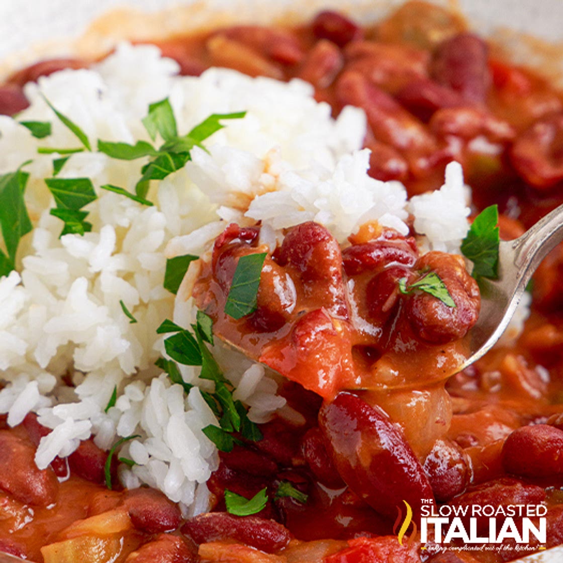 Popeyes Red Beans and Rice Copycat Recipe + Video
