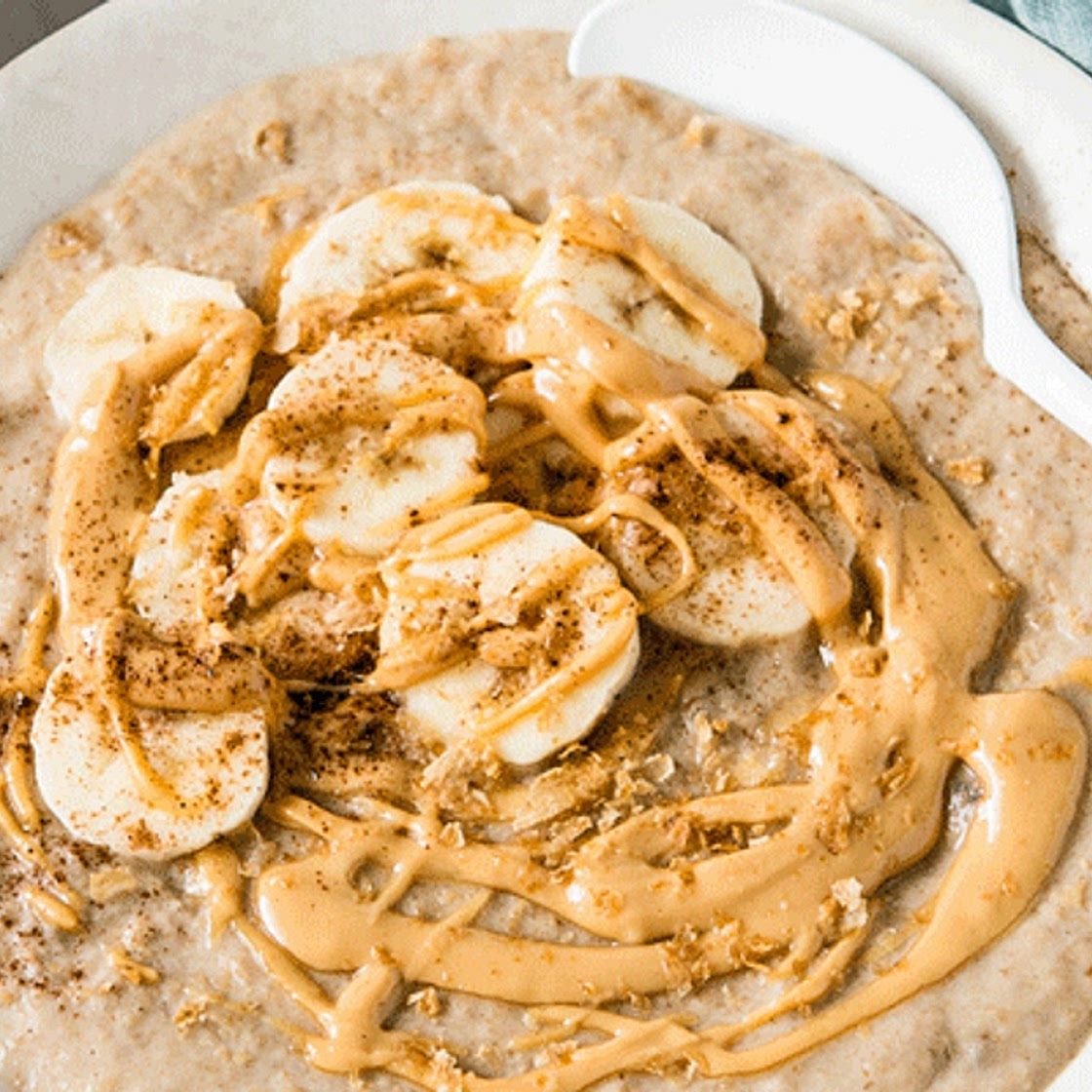 Peanut banana hot weetbix