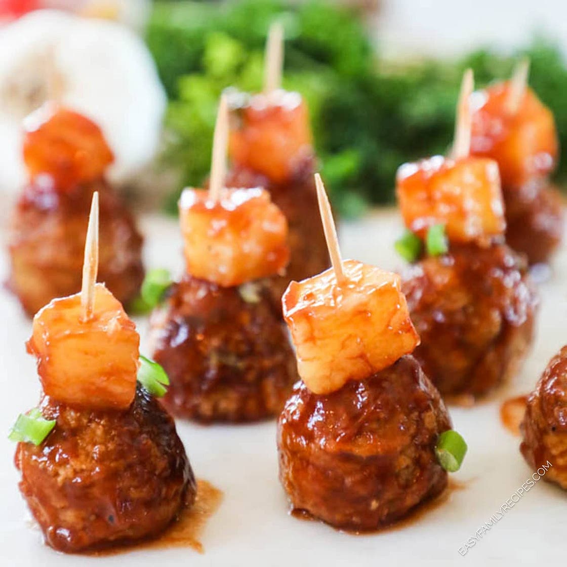 Hawaiian Meatballs