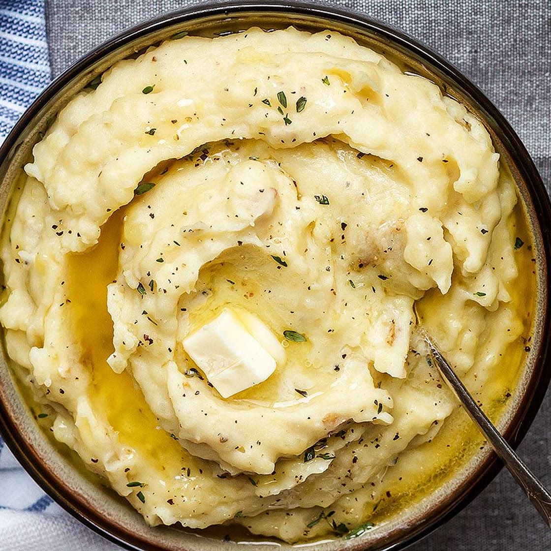 Oven Baked Mashed Potato Cakes