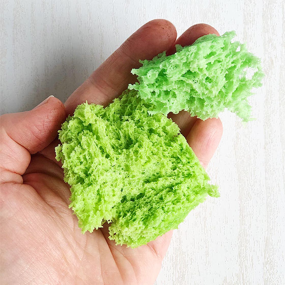 How to Make Edible Moss | Edible Grass for Cakes