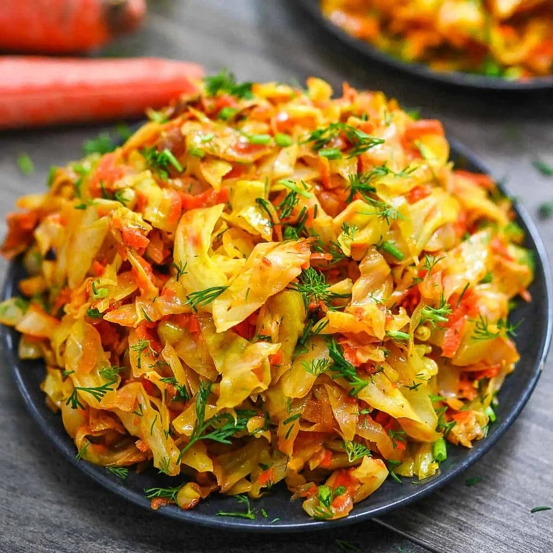 Simple Sautéed Cabbage