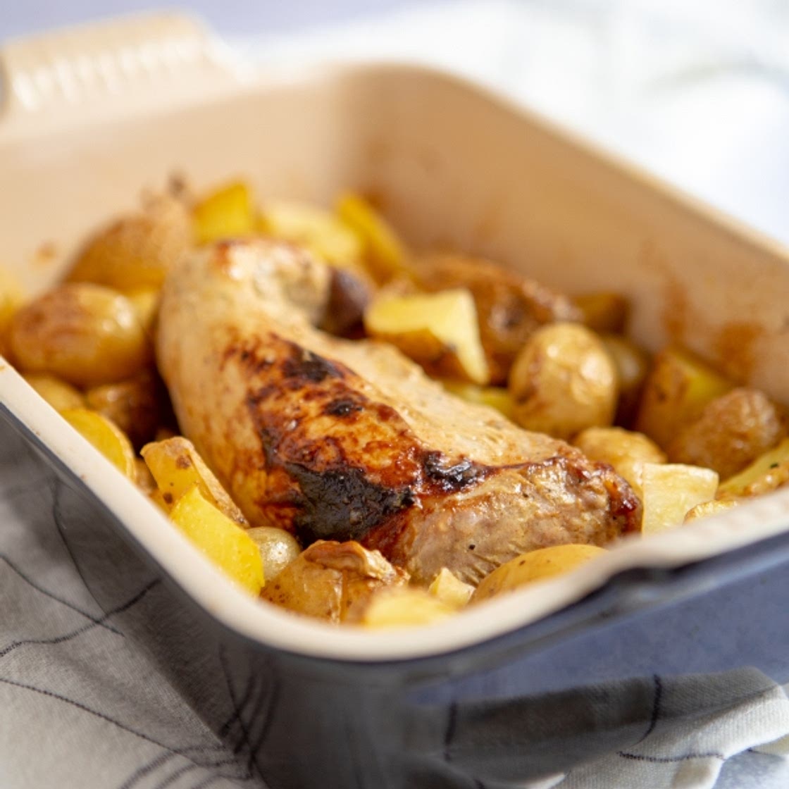 Filet mignon de porc au four