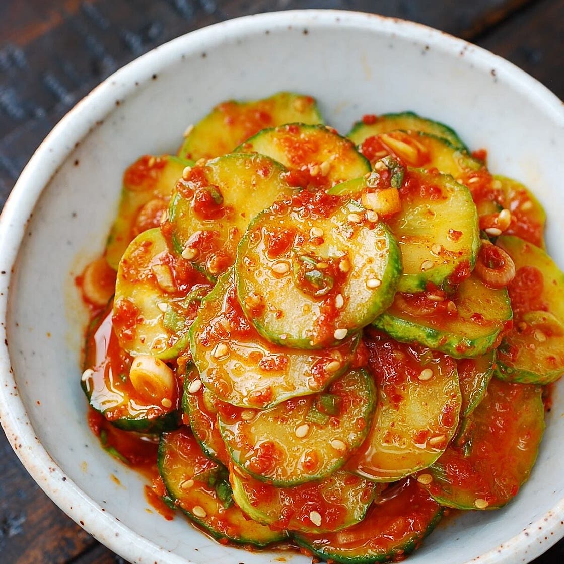 Oi Muchim (Spicy Cucumber Salad)