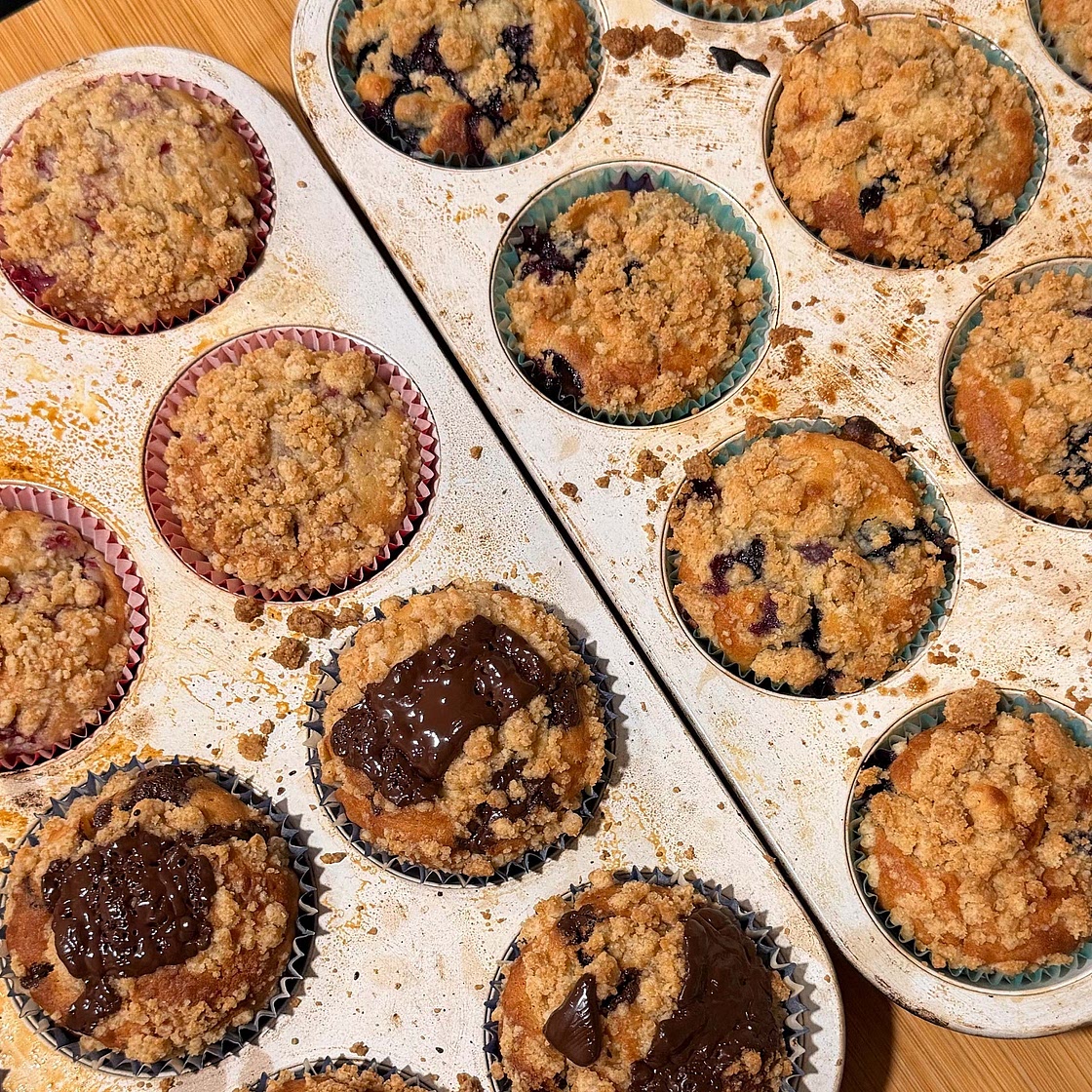 Blueberry Muffins 🫐✨