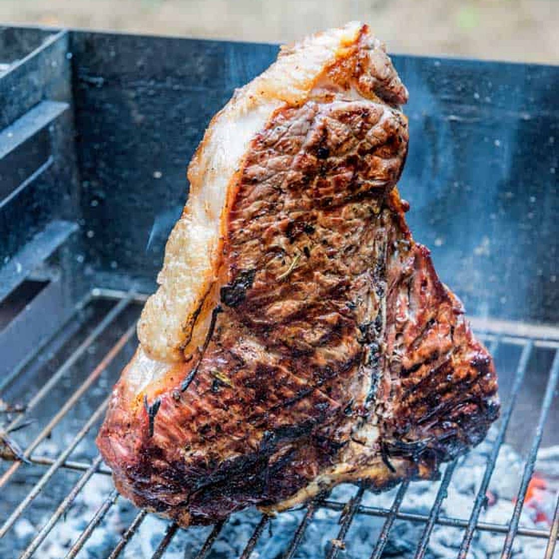 Reverse Seared T-Bone Steak