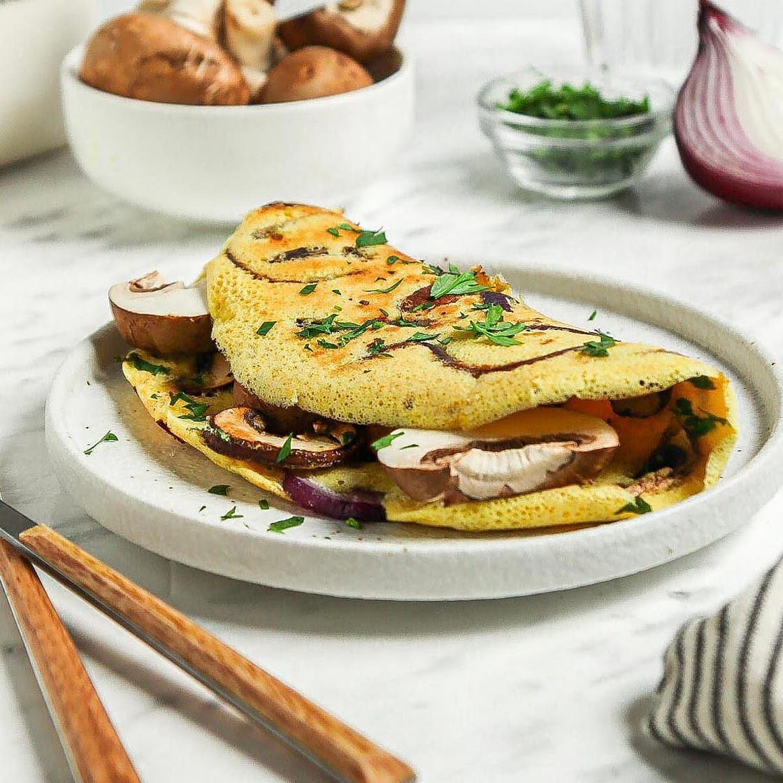 Chickpea Omelette