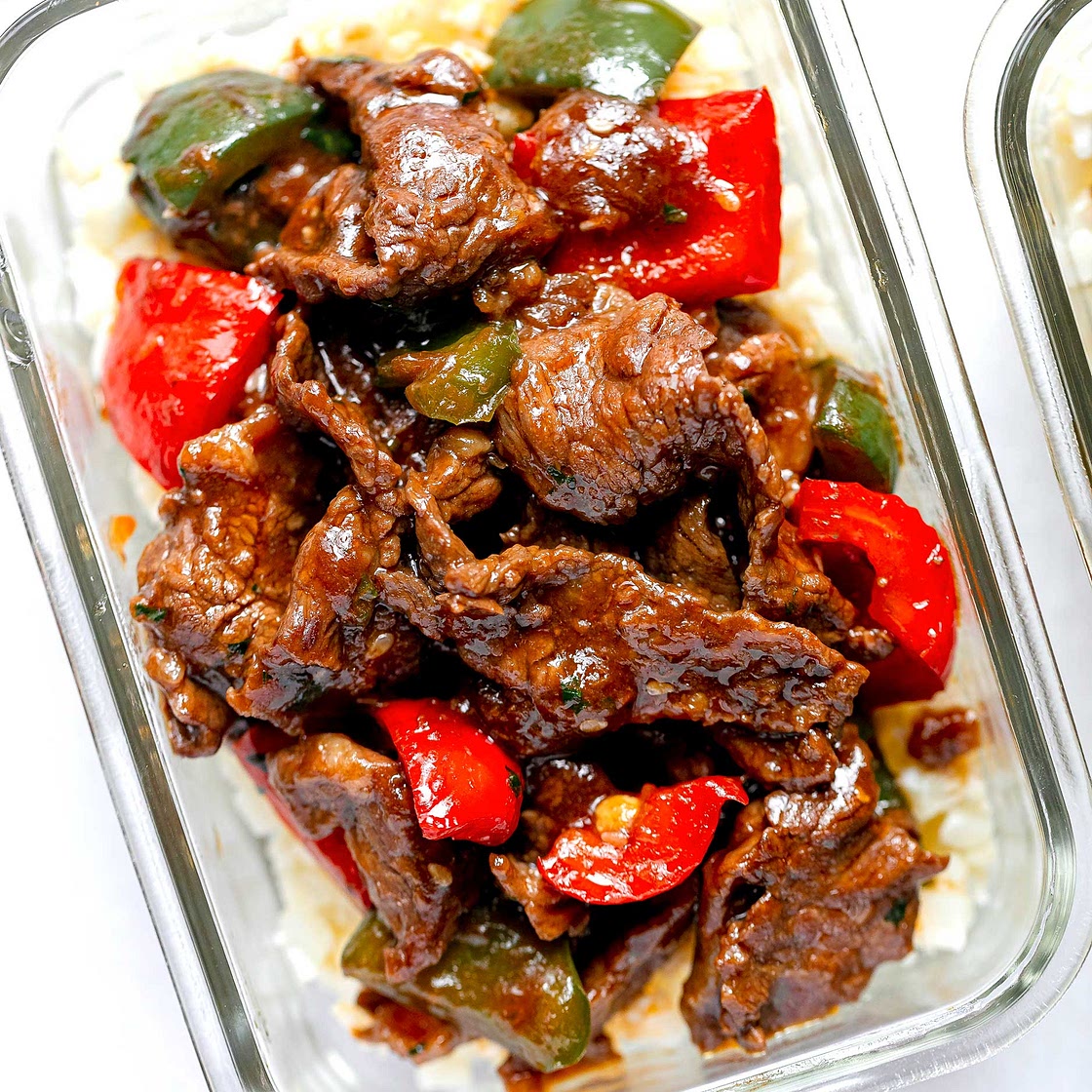 15-Minute Pepper Steak Stir Fry Meal Prep