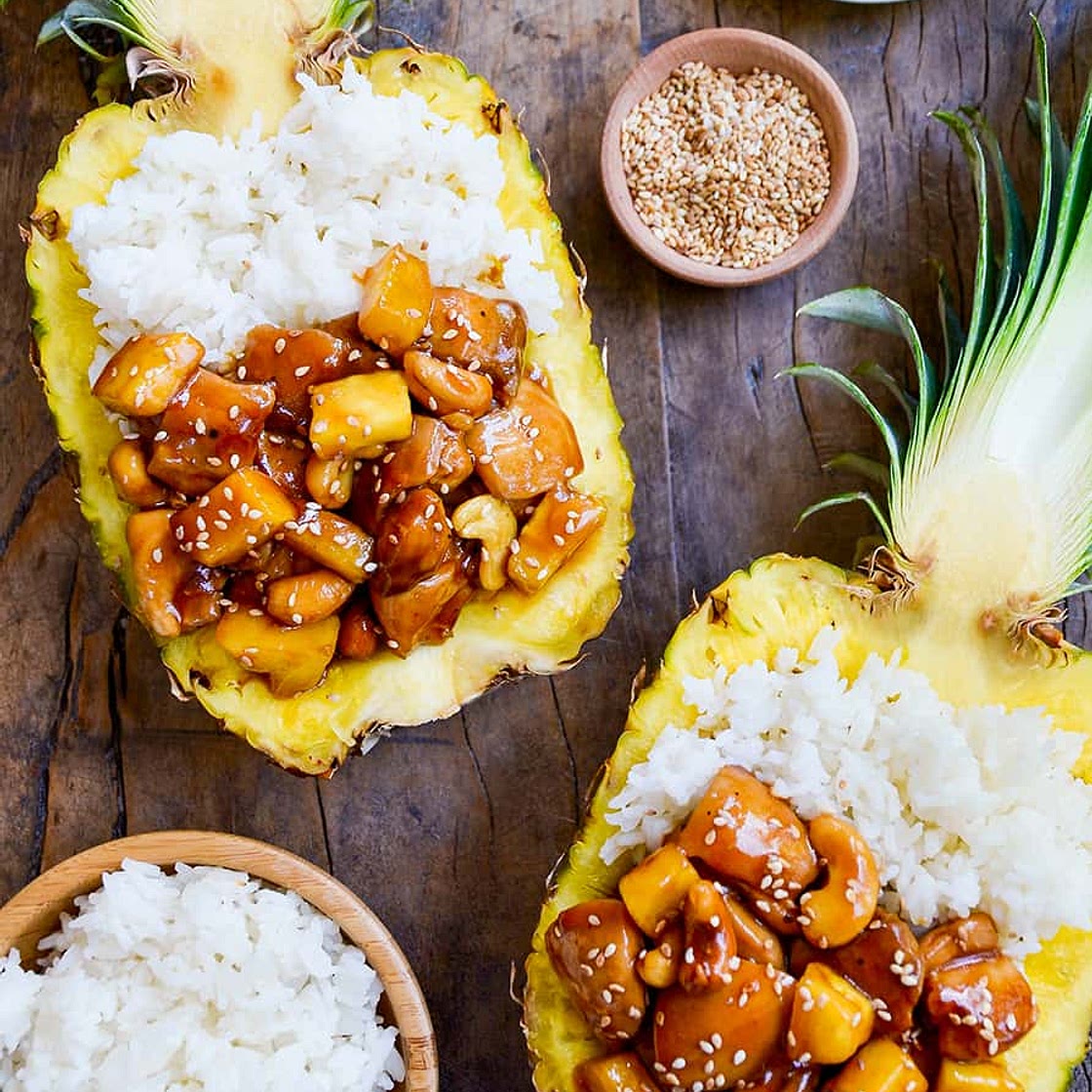 Sticky Pineapple Chicken