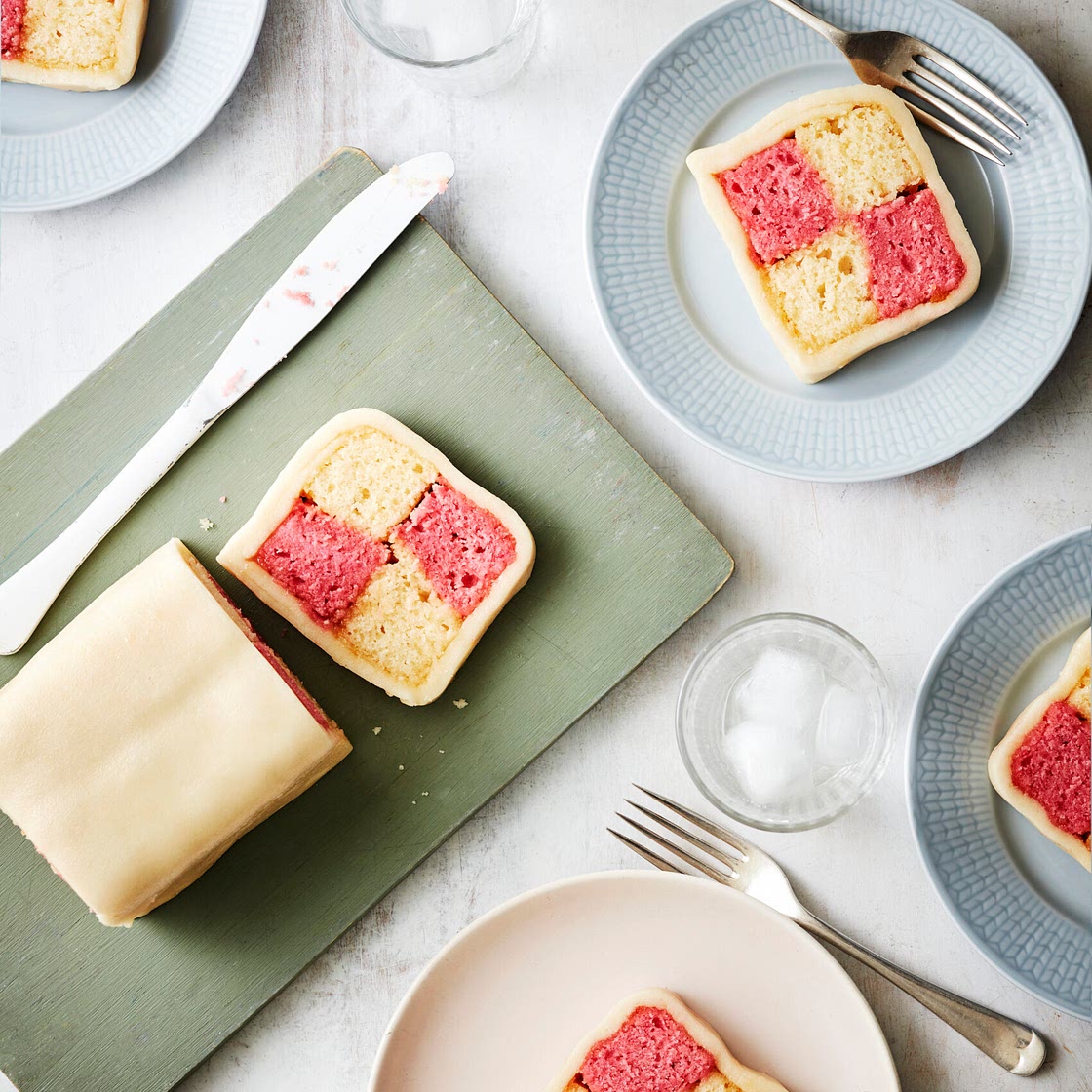 Vegan Battenberg