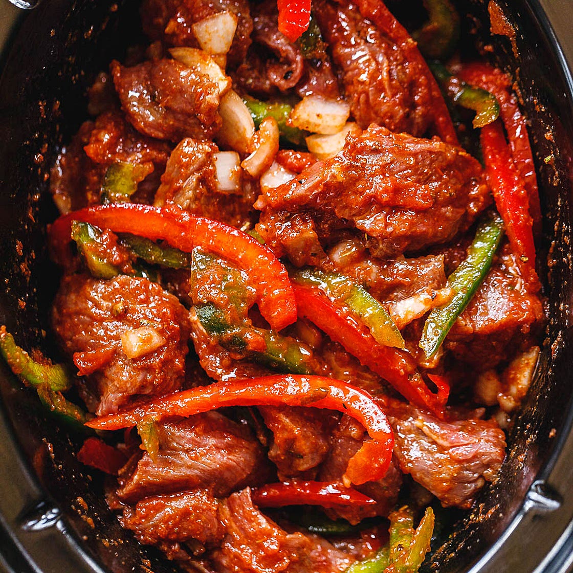 Crock-Pot Steak Fajita