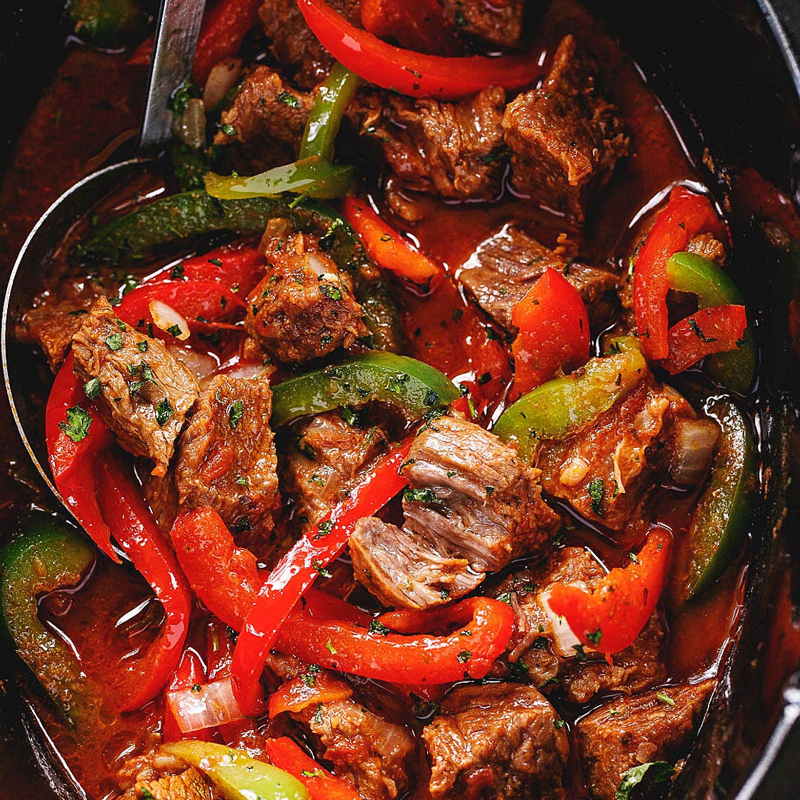 Crock-Pot Steak Fajita