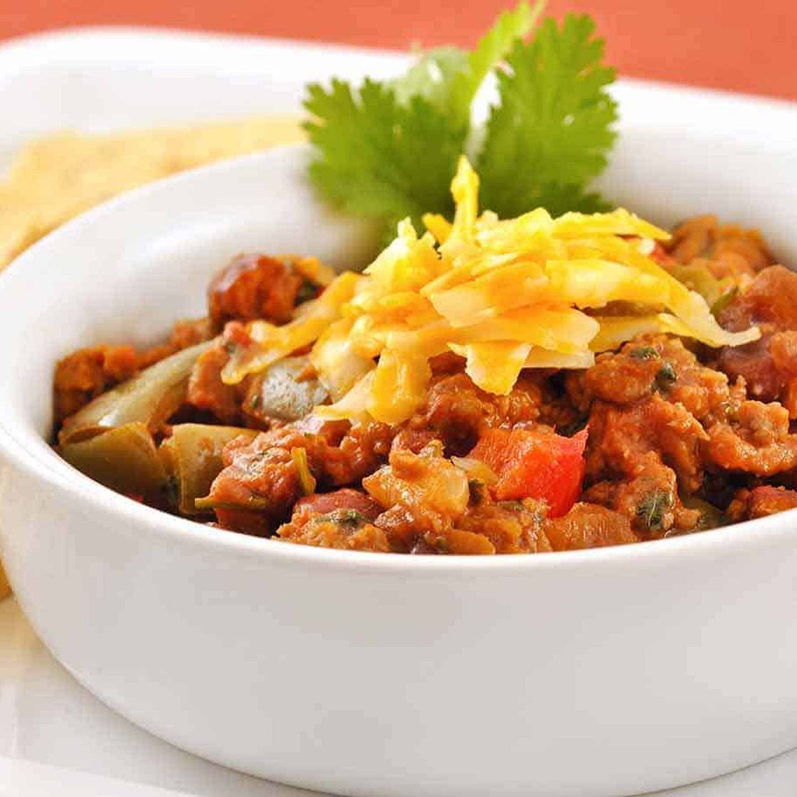 Turkey Sausage Chili