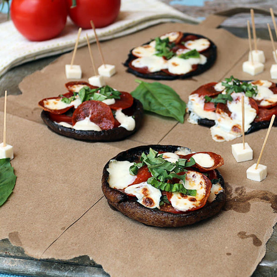 Portobello Personal Pizzas