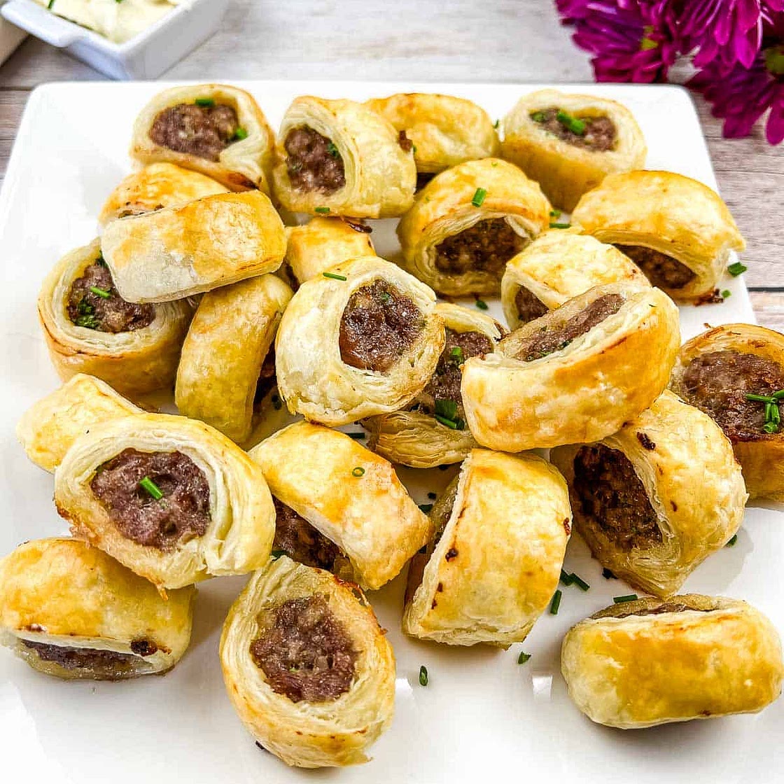 Puff Pastry Sausage Rolls