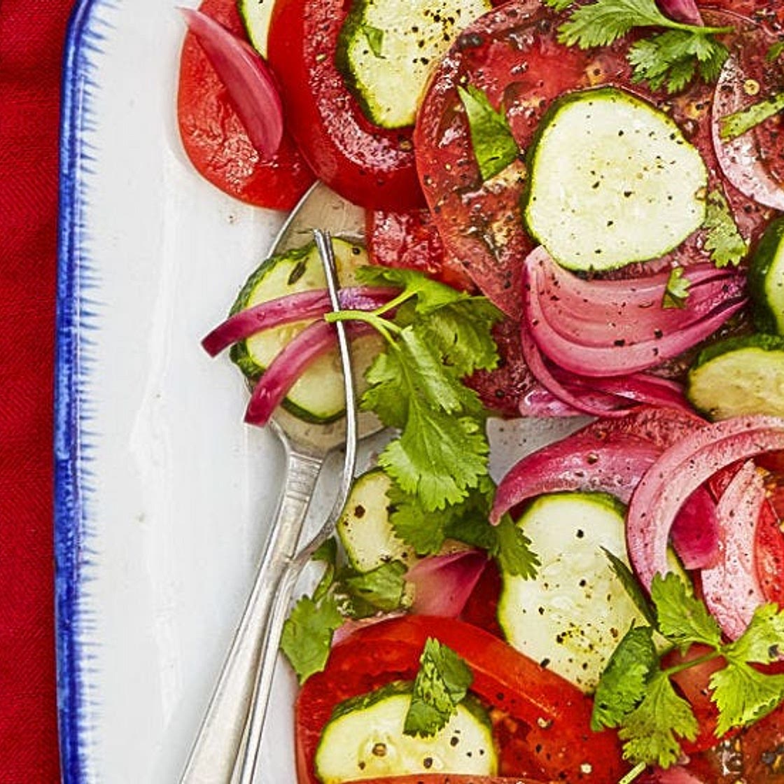 Cucumber Tomato Salad