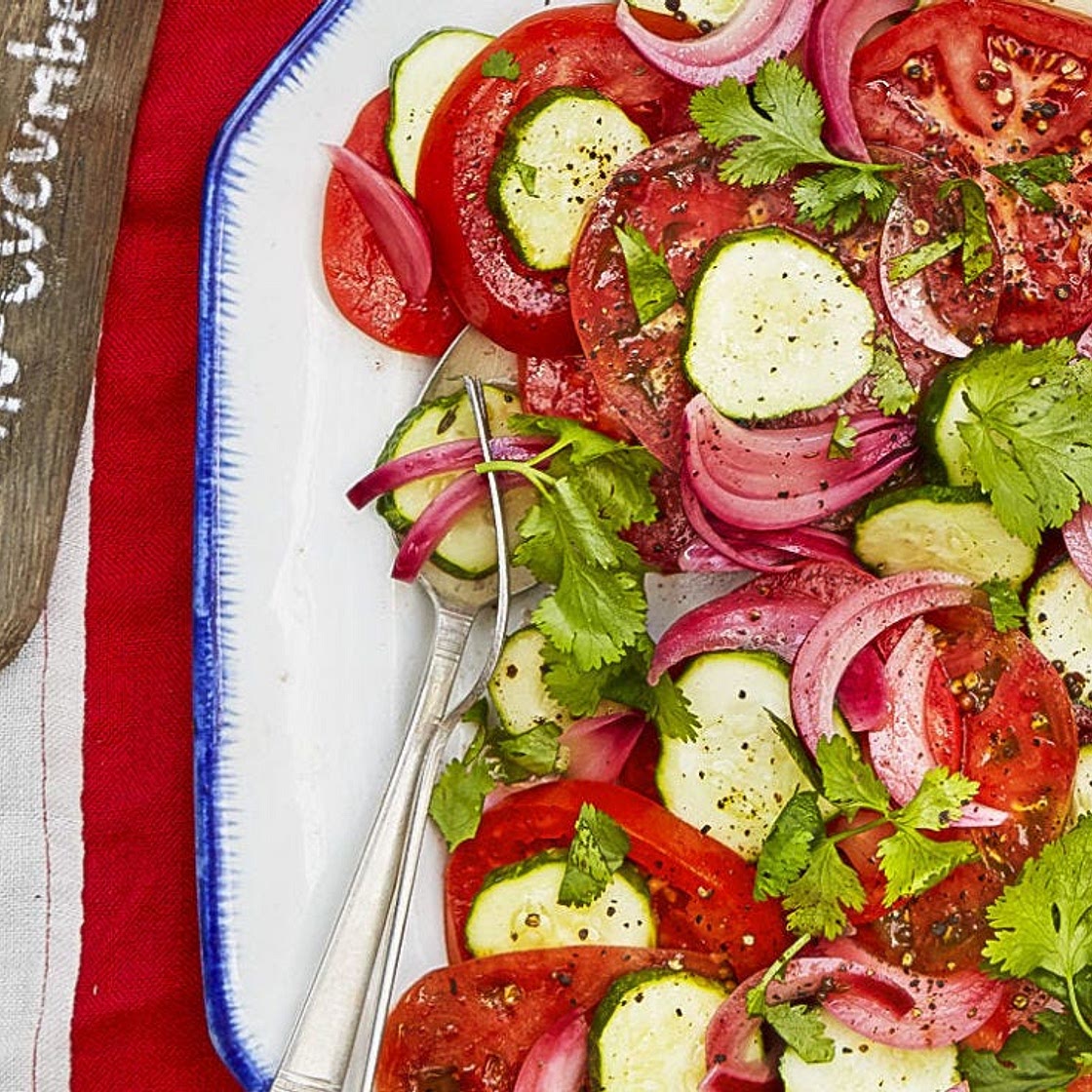 Cucumber Tomato Salad