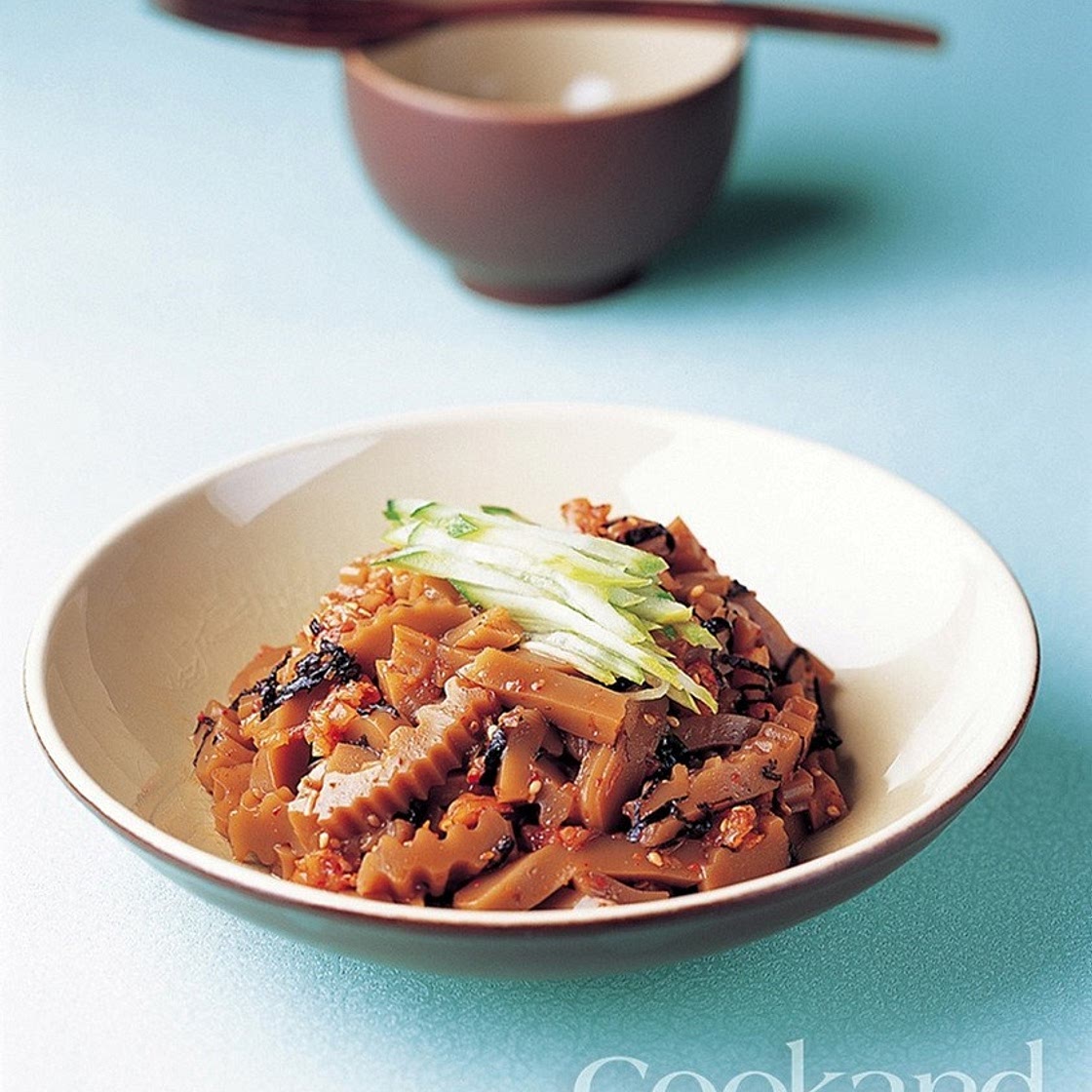 김치 도토리묵 무침 만드는 법