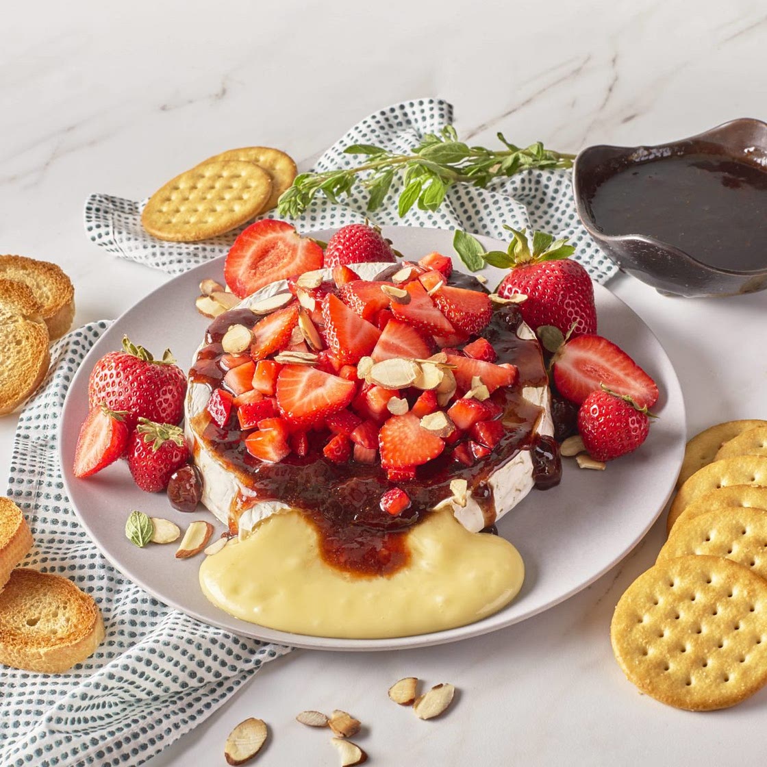 Strawberry Baked Brie