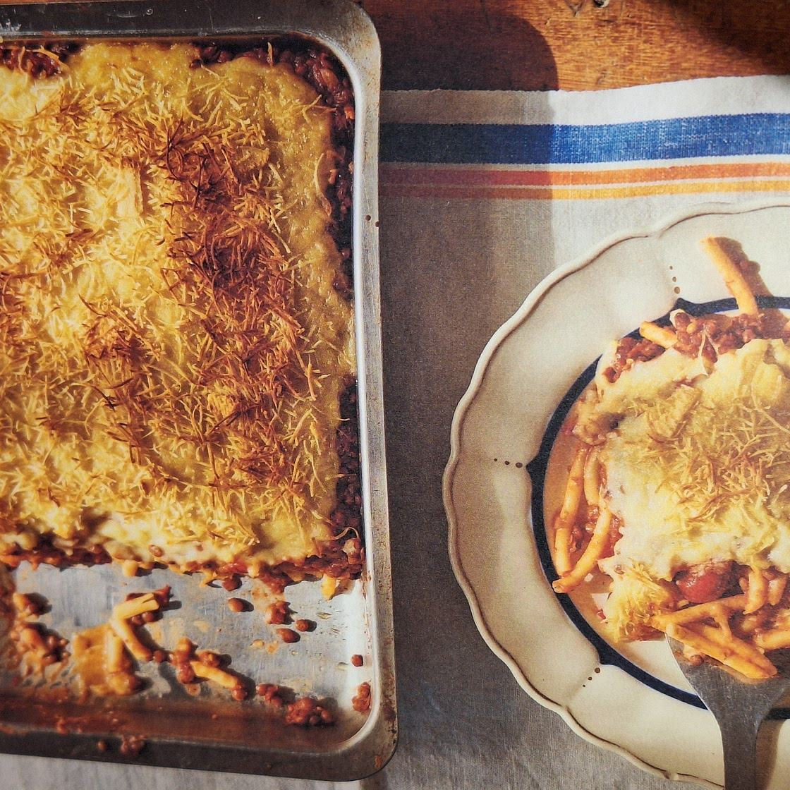 Cypriot pasta bake