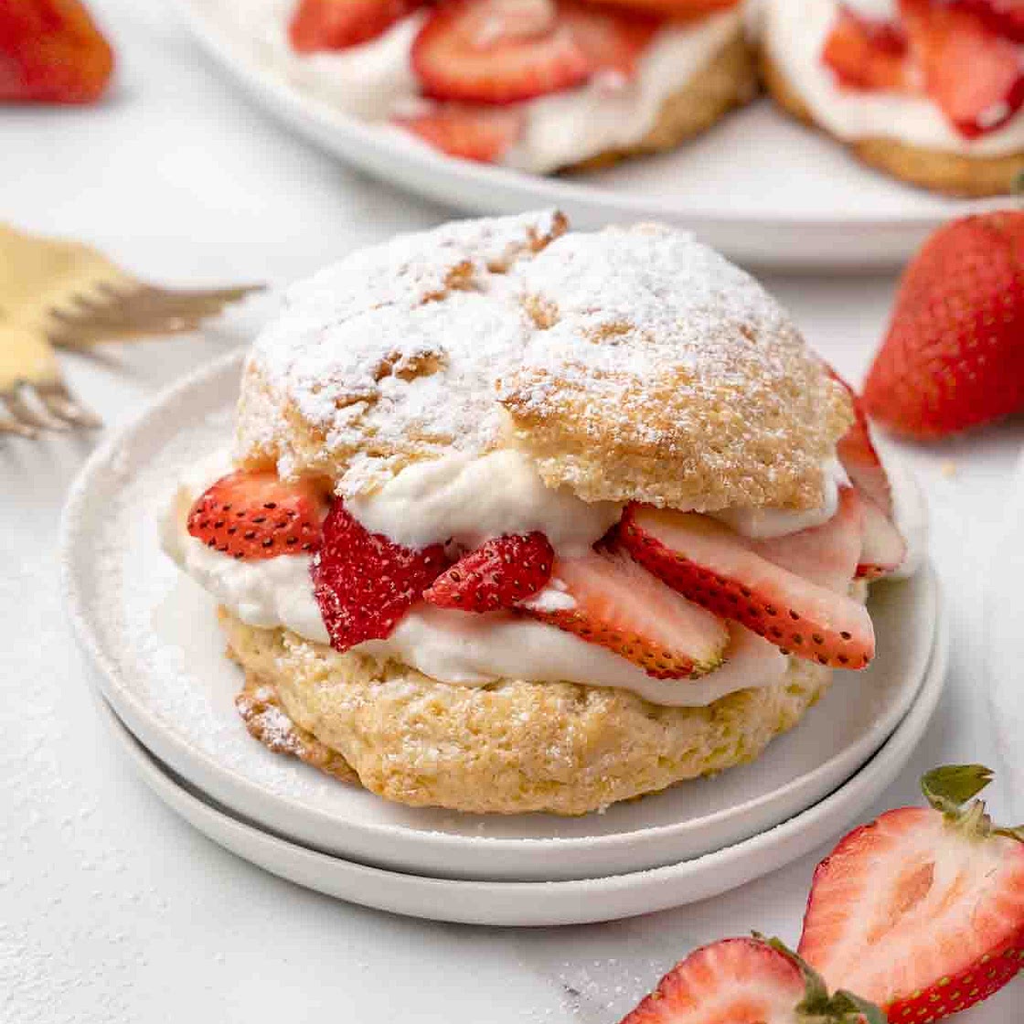 Individual Strawberry Shortcake's