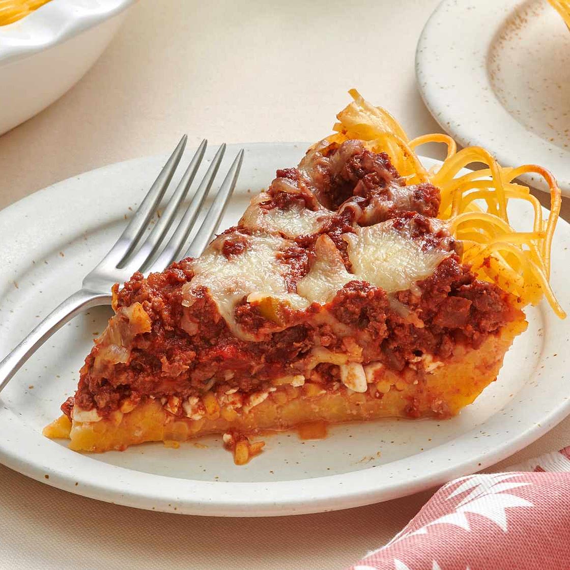 Easy Spaghetti Pie
