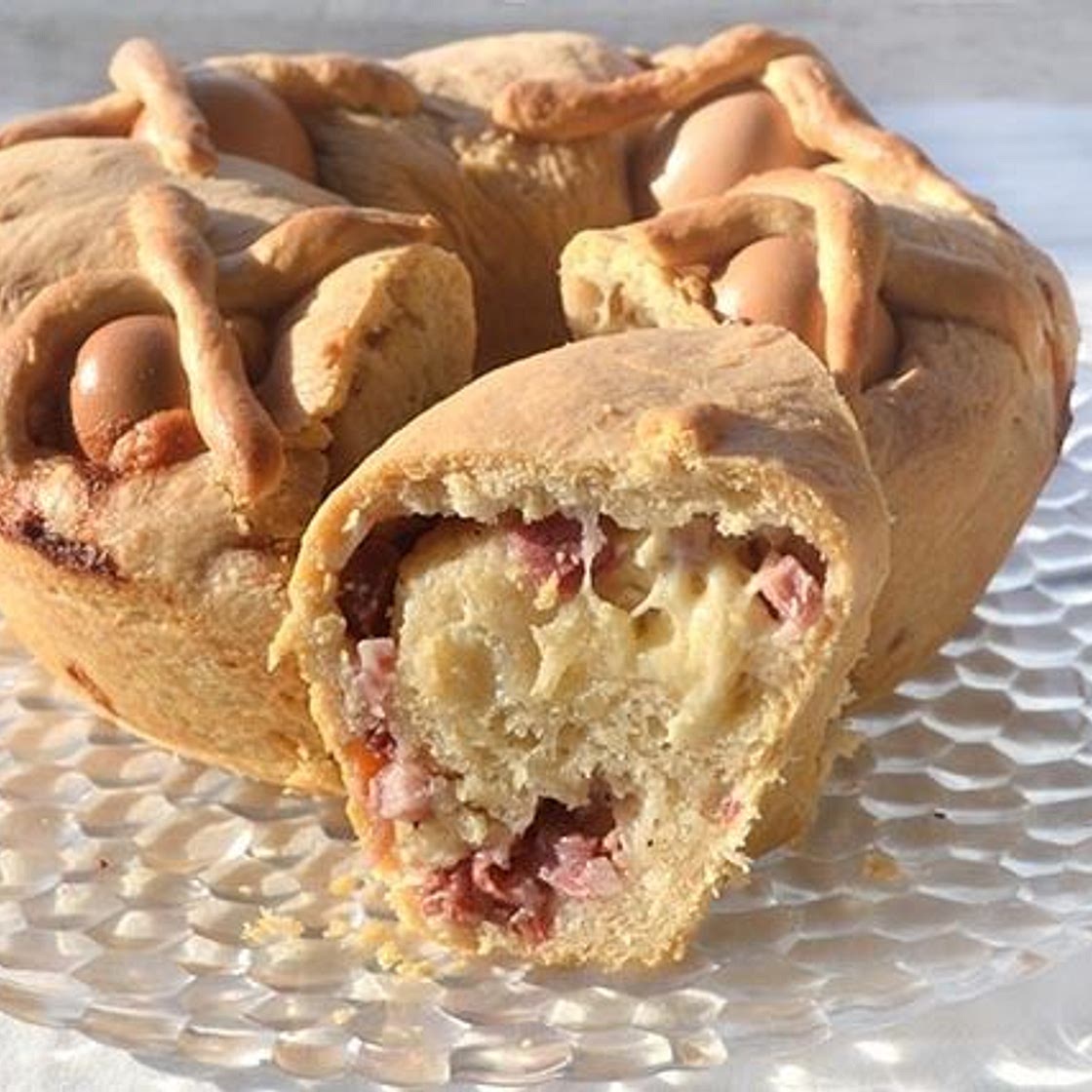 Casatiello con il lievito madre