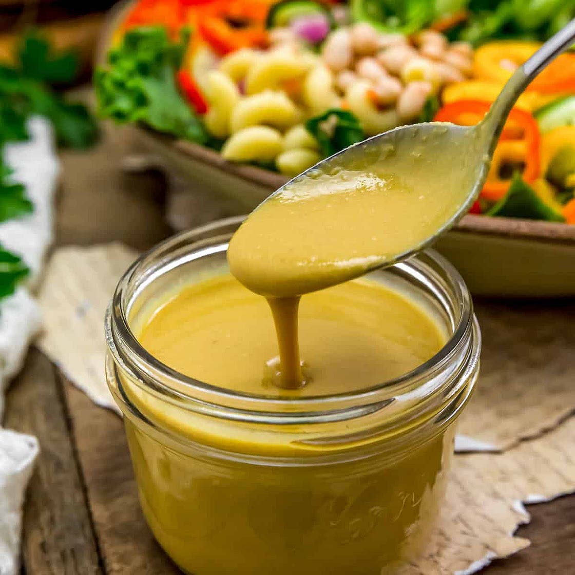 Oil Free Simple Dijon Dressing