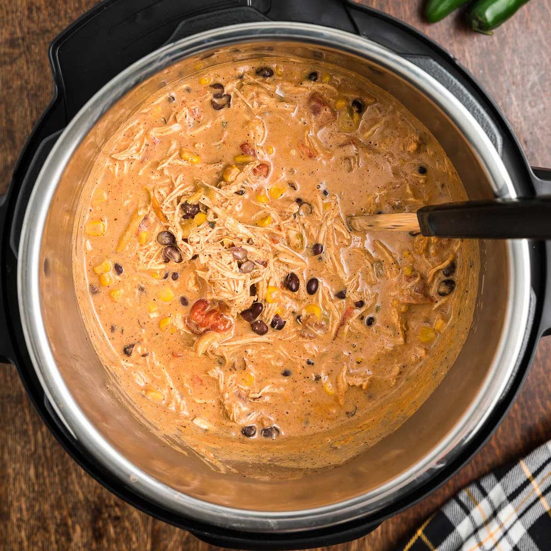 Instant Pot Crack Chicken Chili