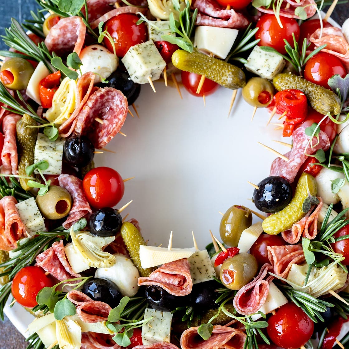 Charcuterie Wreath