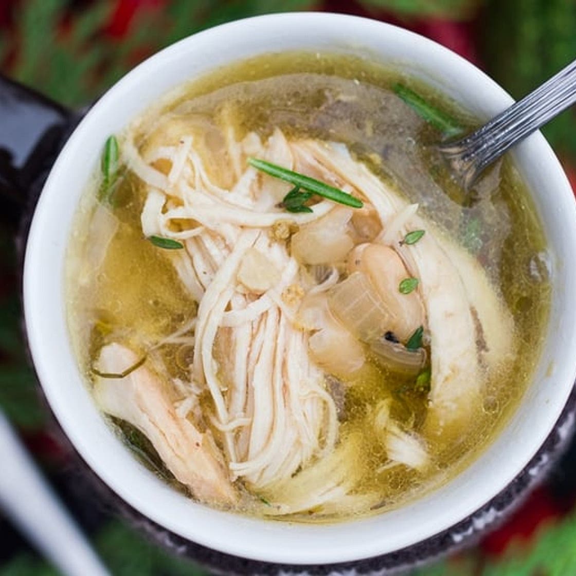 Instant Pot Chicken and White Bean Soup