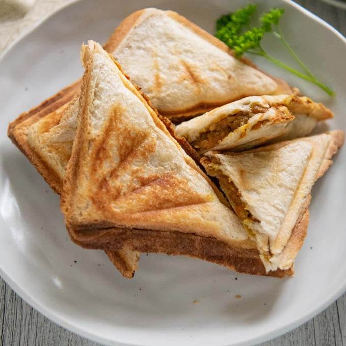 Japanese Curry Jaffles