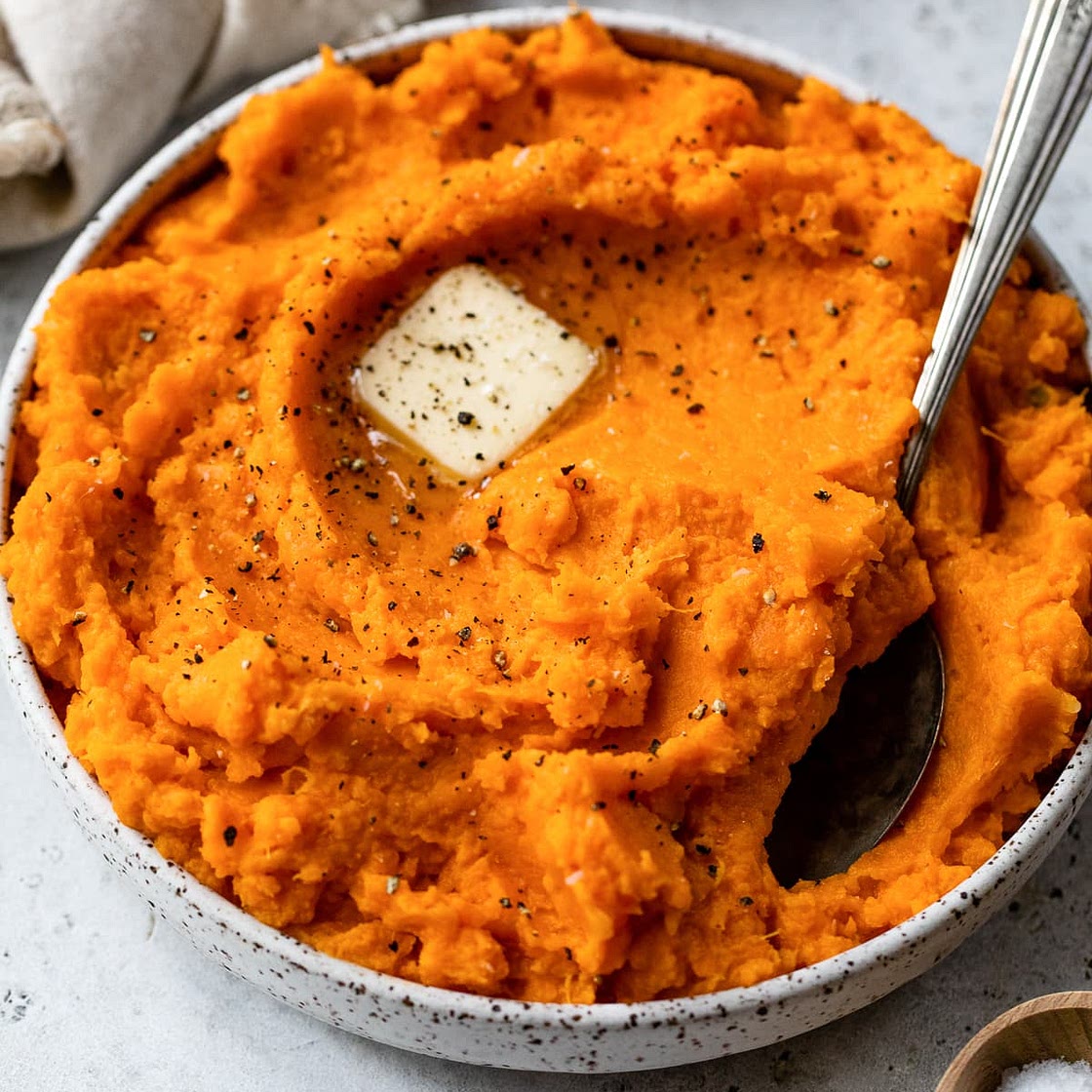Mashes Sweet Potatoes Recipe