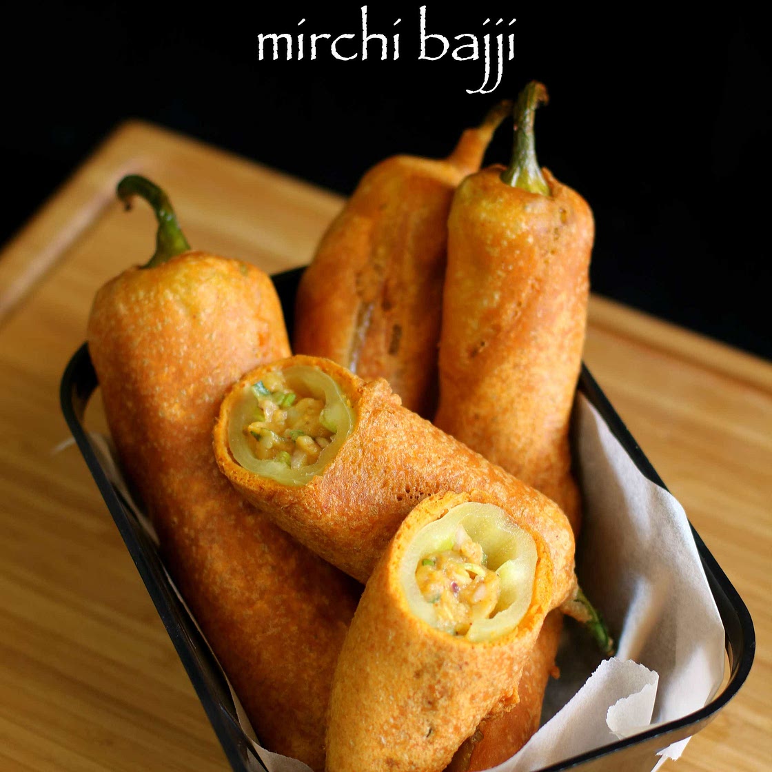 stuffed mirchi bajji recipe | stuffed menasinakai bajji | milagai bajji recipe