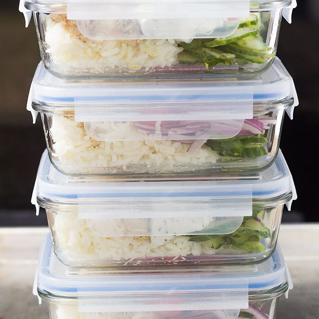 Greek Chicken Meal Prep Bowls