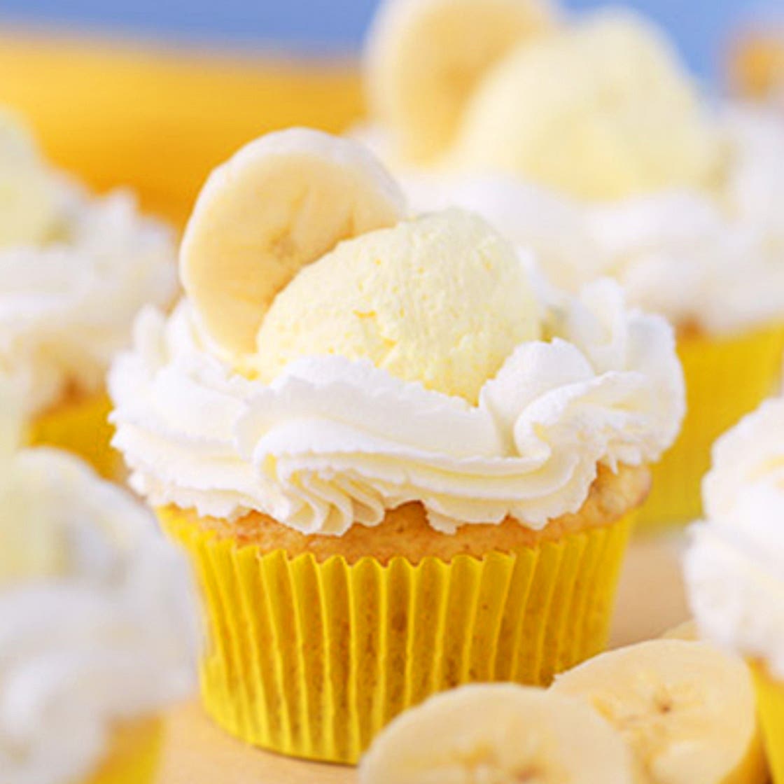 Banana Cream Pie Cupcakes